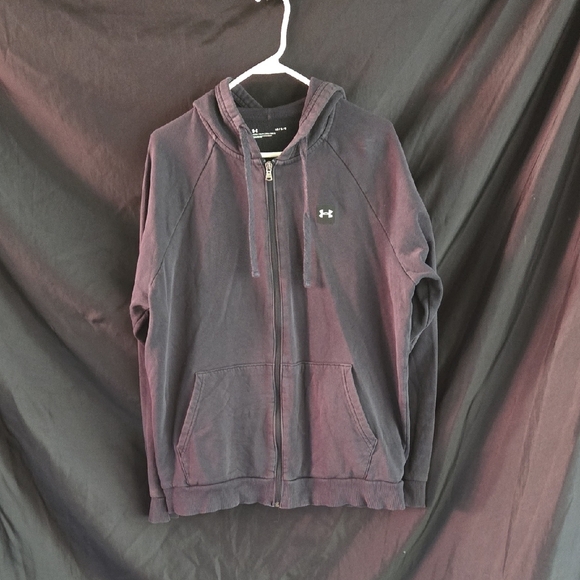 Under Armour Black Full-Zip Hoodie - Picture 1 of 12